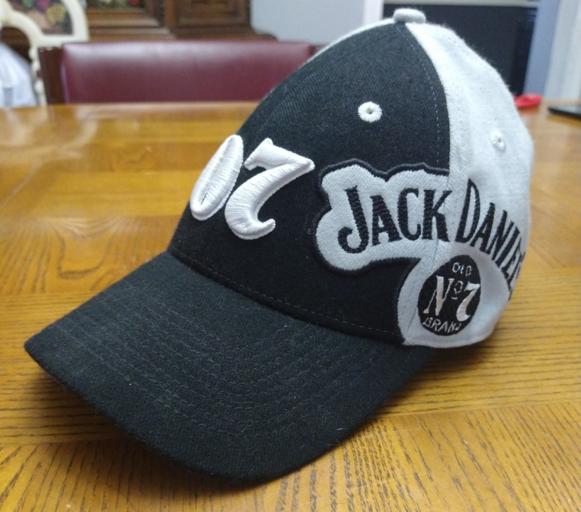 Jack Daniel's #07 Vintage Clint Bowyer NASCAR Hat with Old #7