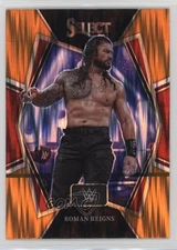 2022 Panini Select WWE Premier Level Orange Flash Prizm Roman Reigns #160 16q5