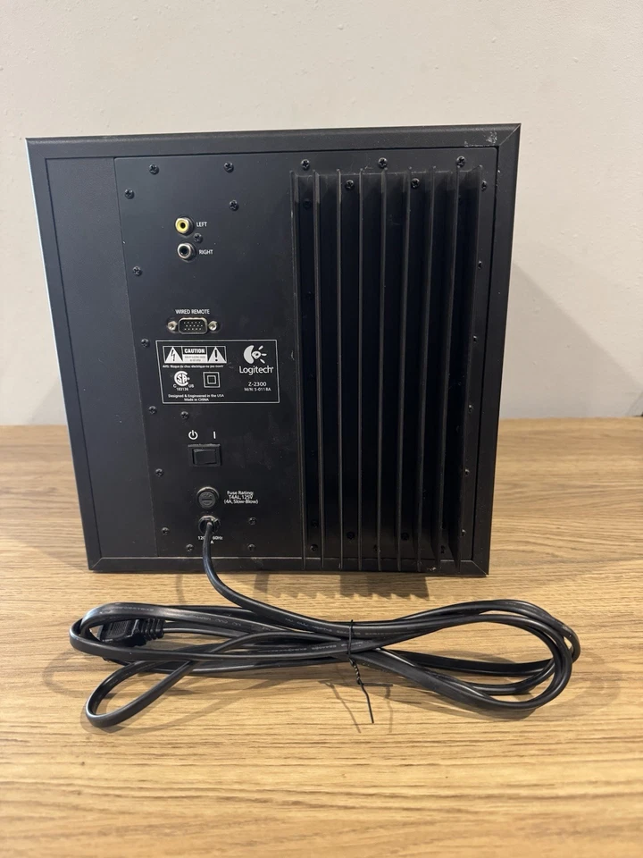 Genuine OEM Logitech Z-2300 THX Certified Subwoofer Speaker Computer Bass - Image 4 of 4
