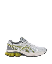 Asics Mesh Athletic Sneakers With Rubber Traction in Grey