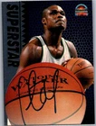 1997 Score Board Signatures ANTOINE WALKER ROOKIE On Card AUTOGRAPH Auto