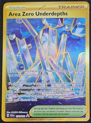 Area Zero Underdepths 174/142 Sv07: Stellar Crown Holo Hyper Rare NM