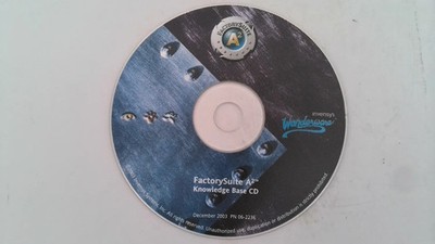 INVENSYS 06-2236 FACTORYSUITE A2 KNOWLEDGE BASE CD