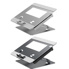 Supporto Portatile Pieghevole in Alluminio Alzata Computer Ergonomico Supporto Portatile Stabile