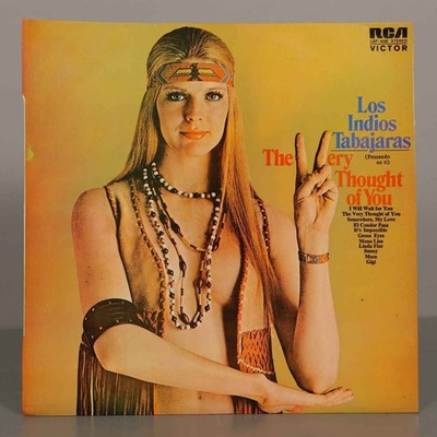 LP. LOS INDIOS TABAJARAS. PENSANDO EN TI                         