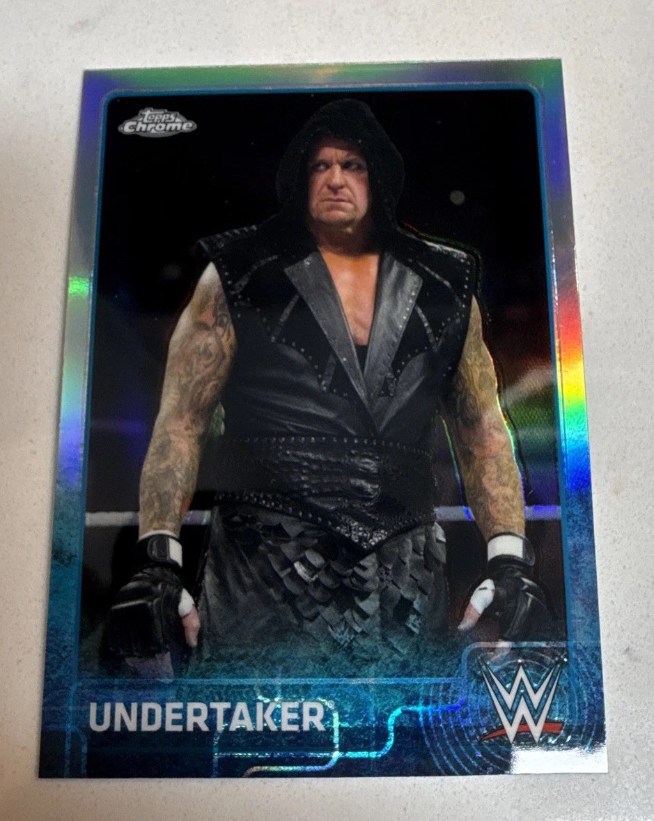 2015 Topps Chrome WWE - Undertaker #74 Refractor