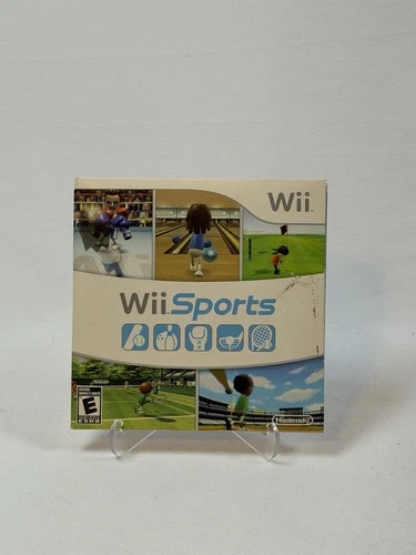 Wii Sports (Nintendo Wii, 2006) - In Sleeve With Manual - Tested & Working!