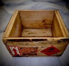 Vintage/Antique Lumber Compressed Gas Aerosol Cans Crate No. 453 Westinghouse EC