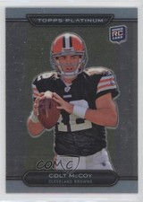 2010 Topps Platinum Colt McCoy #133 gp1