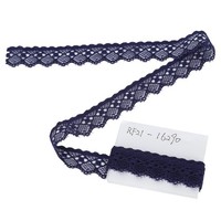 10 Yards Elastische Spitze Polyester 20Mm Lace Trimm Spitzenband Spitzenborte