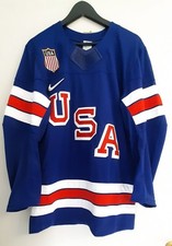 Team USA Team Game Issued Hockey Rare Nike Swift NTDP Olympics MiC