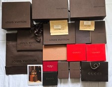16 LOUIS VUITTON GUCCI + Storing Gift BOXES f...