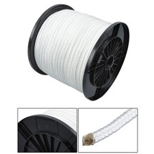 LABLT 3/8 inch Braided Nylon Cord Multipurpose Industrial Grade Rope 250 Ft
