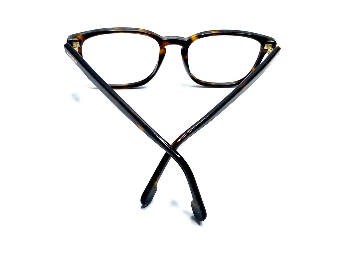 NEW CARRERA unisex 205 rectangular eyeglasses in dark tortoise Carrera 325 I46 Optical Frame Matte Black Gold - eye-oo.com main image 3