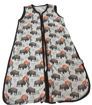 Copper Pearl Baby Sleep Sack 0-6 Months White Buffalo Cactus Moon Wash Wear
