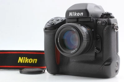 Nikon F5 analoge Spiegelreflexkamera 35 mm AF 50 mm F/1.4 D Objektiv [NEUWERTIG mit Riemen] aus JAPAN - Bild 1 von 4