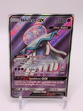 Pokemon Nihilego GX Full Art Holo Card 103/111 Sm-Crimson Invasion NM on eBay