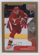 2001-02 Upper Deck Victory Gold Mathieu Dandenault #125 0a4