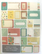 Becky Higgins PROJECT LIFE CELEBRATE THEMED CARDS 60 Count Birthday