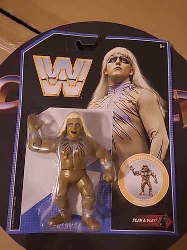 WWE Retro Figure MOC Goldust WWF Hasbro New Origin...