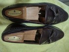 Allen Edmonds 10D Manchester Tassel Loafers Oxblood Leather Loafers Made In USA — photo 5