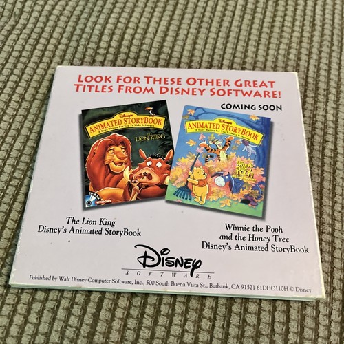 Disney's Activity Center Aladdin CD-Rom Mac or Win 1994 Walt Disney - Picture 2 of 5