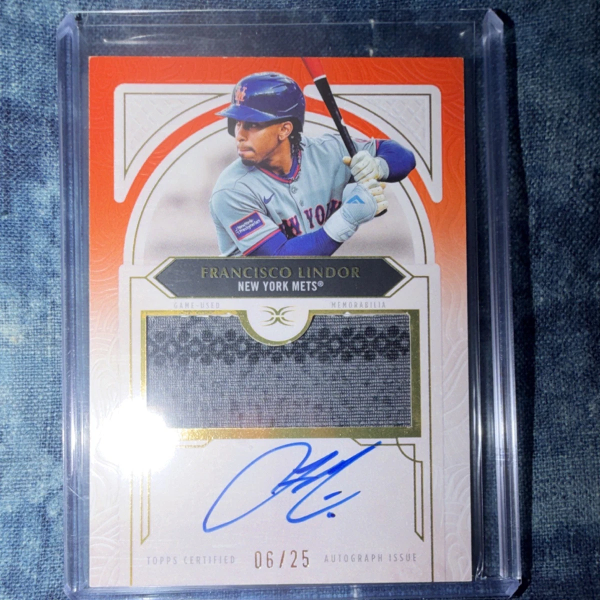 Francisco Lindor Baseball Serial Numbered Sports Trading Cards