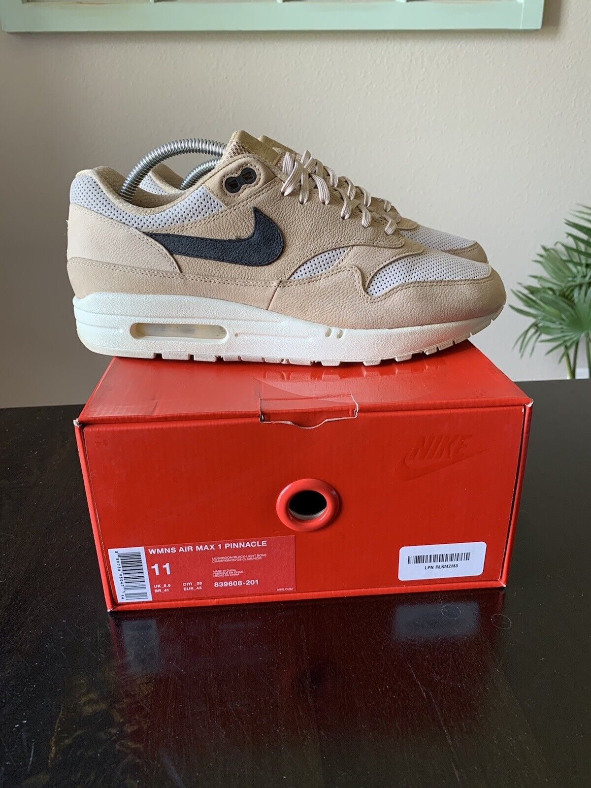 Nike Air Max 1 NikeLab Mushroom - 839608-201 | eBay