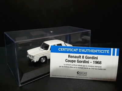 Renault 8 Gordini - Coupé Gordini 1968 - 1/43ème sous blister
