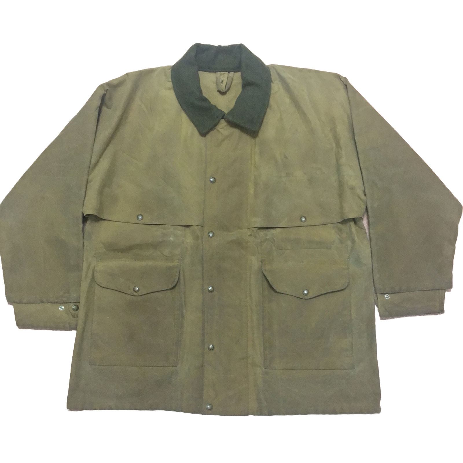 FILSON USED Tin Cloth Packer Coat Waxed Cotton Canvas… Gem