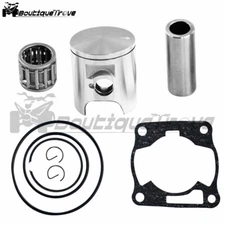 For Yamaha YZ85 2002-2017 Silver Piston Wristpin Piston Ring Circlips Kit Set