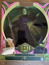 Wicked Movie "Deluxe Elphaba" Mattel 11” Doll- Error URL Misprint  - Collector’s