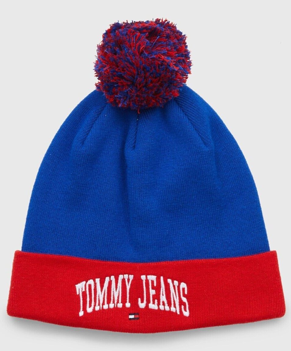 Tommy Hilfiger Pom-Pom Beanie unisex TOMMY HILFIGER Beanie Pom Pom S / M Cerulean Aqua | Buy bags  main image 3
