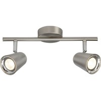 Brilliant Nifty Led Spotrohr Decken Spot Strahler Leuchte Lampe 2-Flammig Eisen