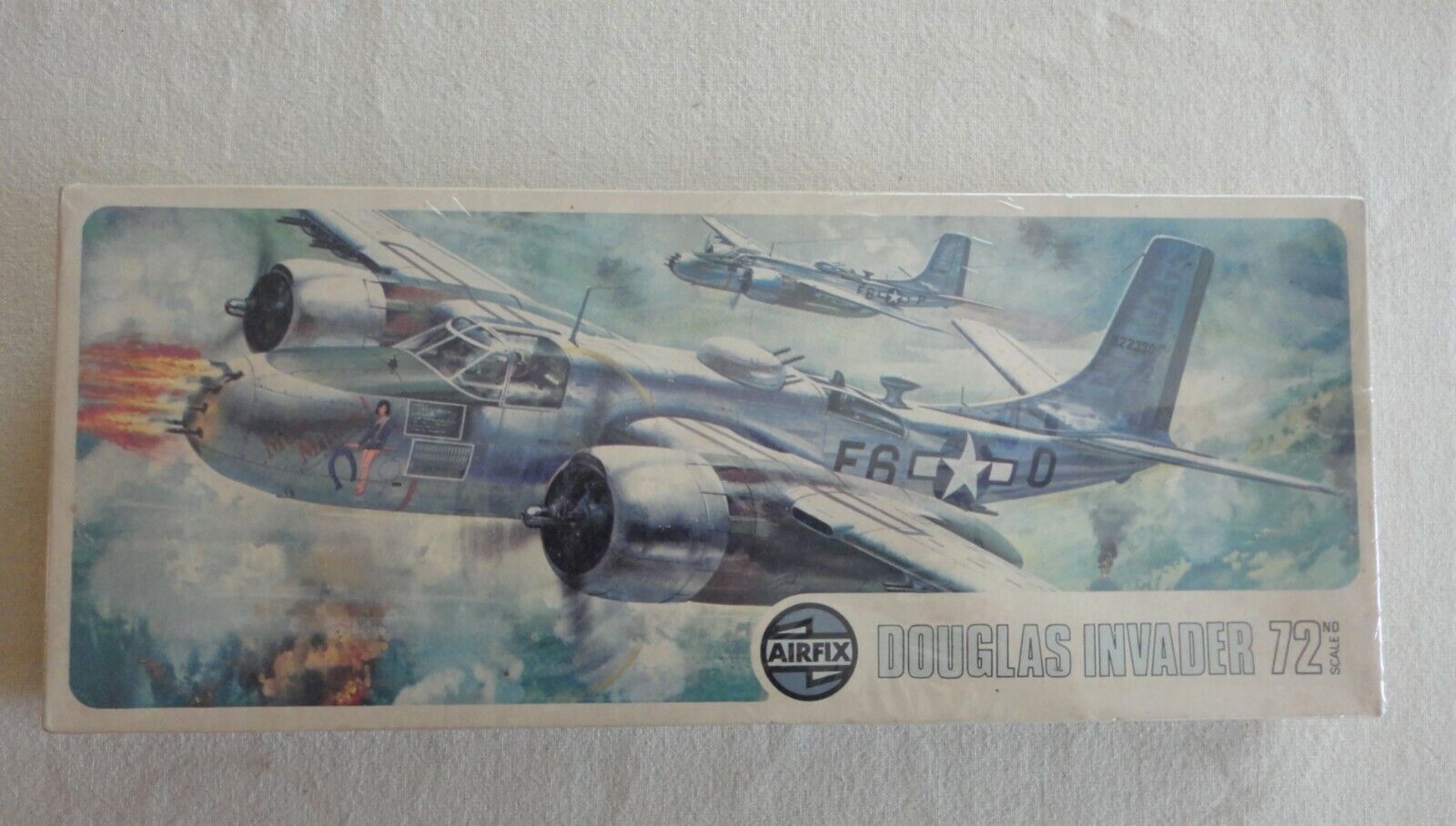 1973+Vtg+Airfix+England+Douglas+A-26+Invader+1%2F72+Scale+Kit+