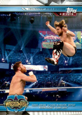 2019 Topps WWE Road to WrestleMania #95 Daniel Bryan & Shane McMahon Defeat..