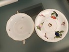 Herend Market Garden Hand-Painted China Cream Soup Bowls & Saucers (6) — photo 2