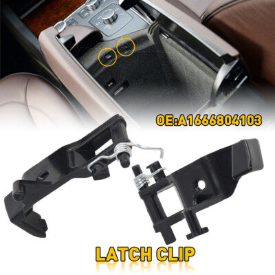 Center Console Armrest Latch Clip LH+RH for Mercedes-Benz W166ML W292 X166 GL US