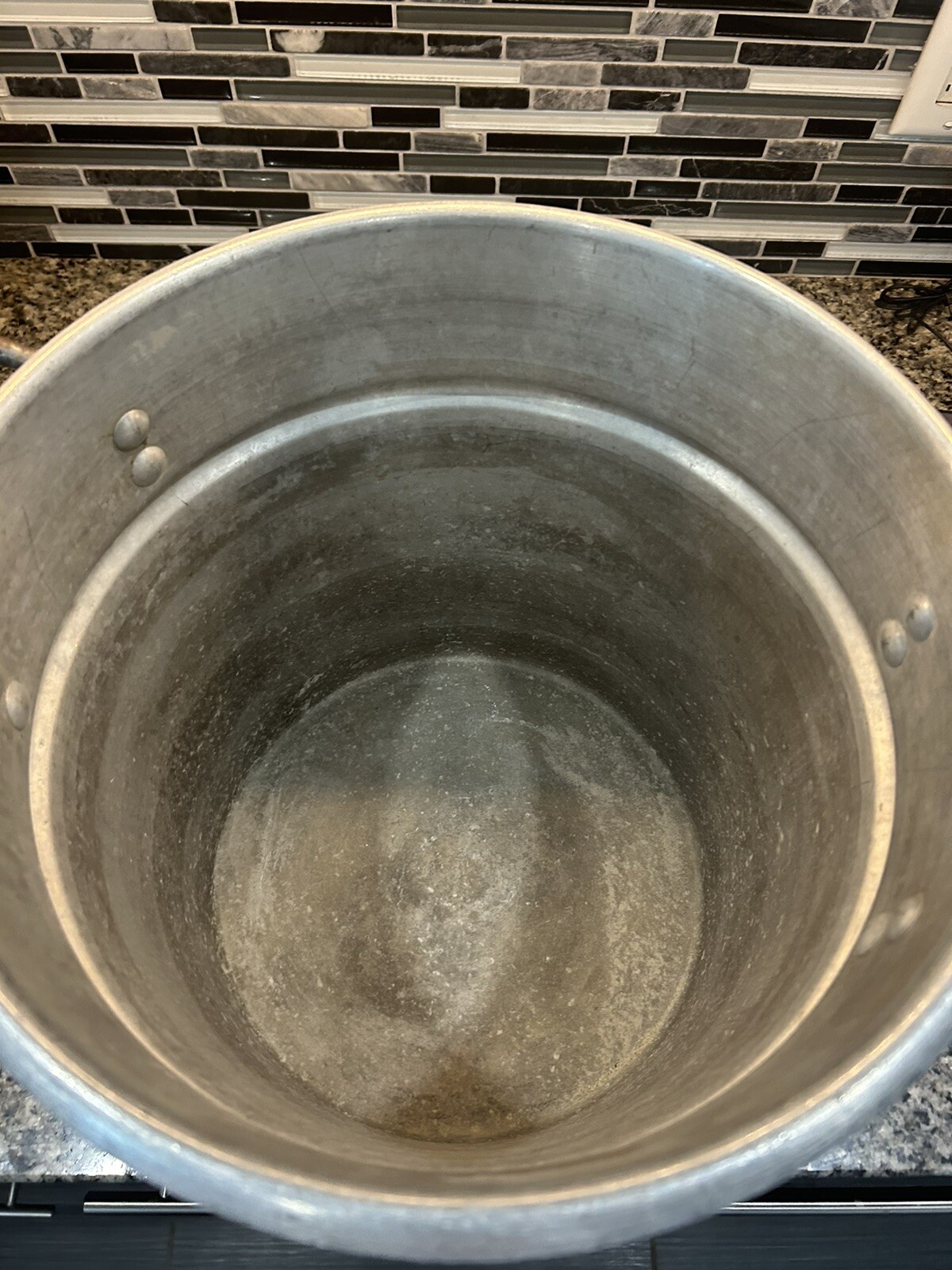 Dura-Ware 20 QT (120)Heavy Duty Aluminum Stock Pot W/ Lid (412) New York USA