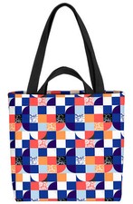 Norwegen Retro Muster Vintage Tasche Norwegen Retro Muster Vintage Nostalgie St