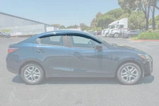 For 16-20 Toyota Yaris iA Mugen Style Tape-On Side Window Visors Rain Deflector