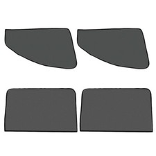 Cubiertas parasol de malla de protección UV para ventana trasera delantera lateral del coche