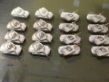 4 GHQ M1A2 TUSK 2 Abrams 1/285 Modern Micro Armor 6mm NATO War USA REDUCED 12.99