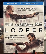 Looper Blu-ray, 2012 with slipcover 