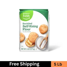 Amazon Fresh, Enriched Self Rising Flour, 5 Lb
