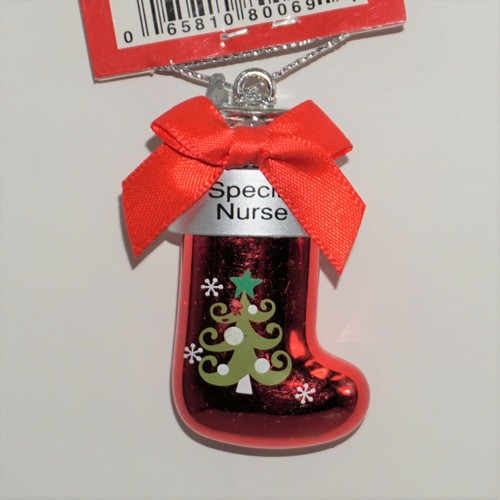 Ganz Christmas Ornament Red Stocking Xmas Personalized Pick Your Name NWT - Picture 55 of 58