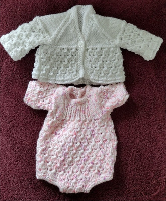 Doll clothes Handmade set vintage style fit Berenguer La Baby 14'' Bitty Babby 15