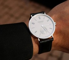 NOMOS Glashütte Tangente Neomatik 39 Platinum Gray - 144