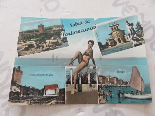 Carte Postale / Fanion – Stade Santos Manfredi à Corte (Corse) – Ancien