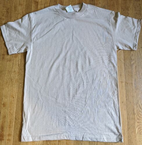 Alstyle Apparel AAA T-Shirts 1301 Men's Blank Short Sleeve Beige Tan Khaki SM